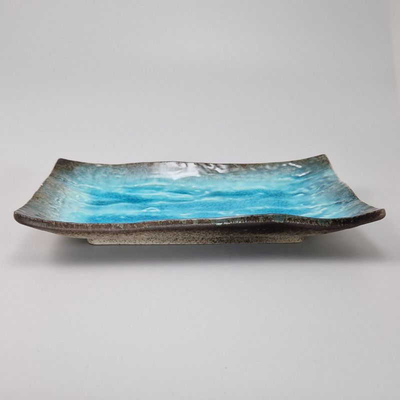 Japanische Keramik-Rechteckplatte - AOI