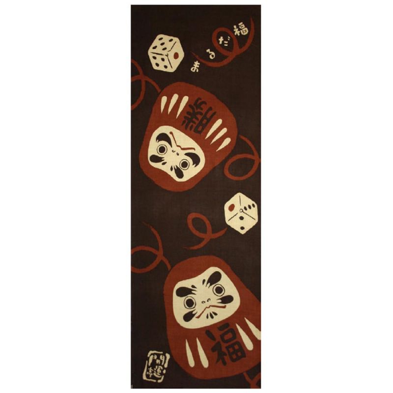 Baumwollhandtuch, TENUGUI DARUMA 1