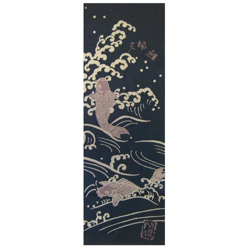 Cotton towel, TENUGUI, Carp, KOI