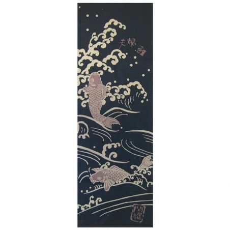 Cotton towel, TENUGUI, Carp, KOI