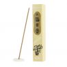 Box of 50 Japanese incense sticks with its ceramic holder, MORNING STAR PALO SANTO, palo santo fragrance