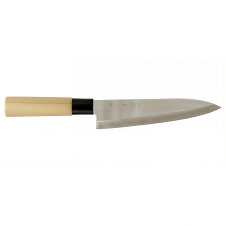 Couteau de cuisine japonais pour découpage de la viande, GYUTO, 18cm