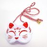 Mini maschera di Chat NEKO tradizionale giapponese, Sakura