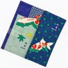 Cotton towel, TENUGUI, Goldfish