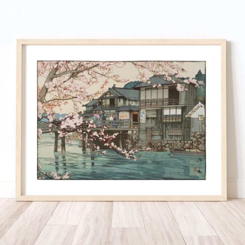 Japanese print, Hayase, YOSHIDA HIROSHI