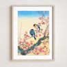 Japanese print, Two pinchers, OHARA KOSON