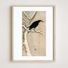 Japanese print, Raven, OHARA KOSON