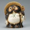 Traditional Japanese ceramic tanuki - FUKUTANUKI