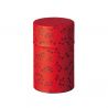 Japanese red dragonfly pattern tea caddy in metal, TOMBO, 150 g or 200 g