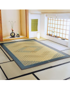 Teppiche und Tatami-Matten