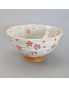 Piccole ciotole di riso in ceramica